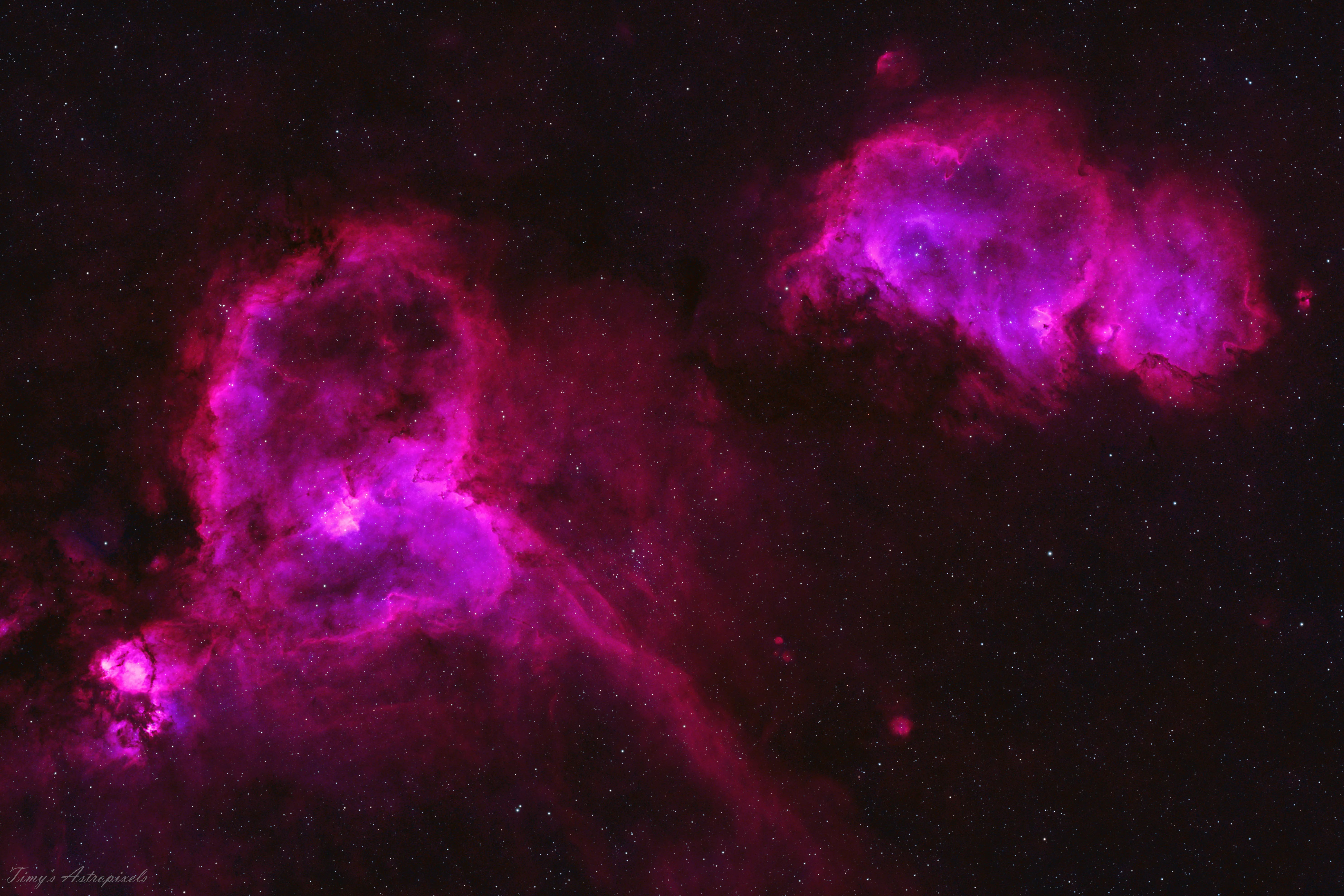Heart and Soul Nebulae 29oct2024